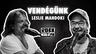 Szili vendége Leslie Mandoki  1039 ROCK FM [upl. by Llerrit]