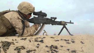 RAW VIDEO Marines Fight Known Insurgents [upl. by Hoehne]