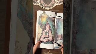 Emerald amp Turquoise 💚📚 asmr scrapbooking journaling creativejournaling scrapbookingideas [upl. by Coralie]