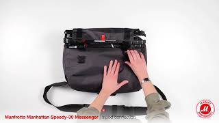 Премиальная сумка Manfrotto Manhattan Speedy30 MNMSD30 [upl. by Burns813]