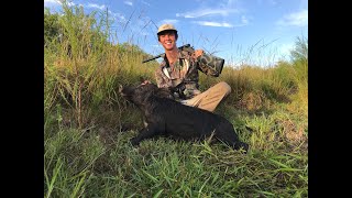 Hog Hunting Florida Public Land  10 Gauge Shotgun  Fisher Customs Hunting [upl. by Iur]