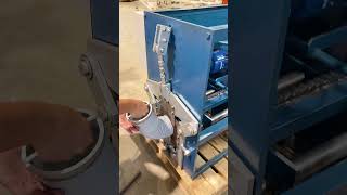 Round Goffering Downspout Elbow Machine 0005 shorts diy [upl. by Nwahsit]