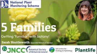 Becoming familiar with botany  exploring five plant families Webinar Recording [upl. by Tarton]