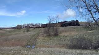 CP 2816 Climbing up out of Valley City ND [upl. by Tace673]