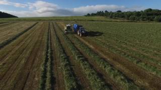 Darnford silage 2016 aberdeenshire [upl. by Palla17]