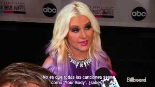 Christina Aguilera  Entrevista Billboard Nominaciones AMAs 2012 Subtítulos español [upl. by Ring]