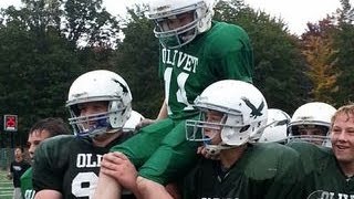 Middle school football teams lifechanging play [upl. by Annay]