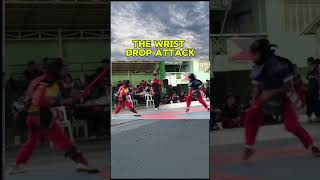 The wrist drop attack tutorial sports combatsports kali eskrima arnis ytshorts arnis [upl. by Nairred]