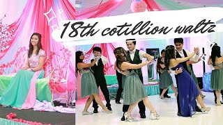 My 18th debut Cotillion Waltz  So Close by Jon McLaughlin [upl. by Dreda466]