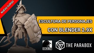 ❗🎓 Aprende a ESCULPIR Personajes en BLENDER 30  2X Como un Profesional de 0 a 💯 [upl. by Eixid]