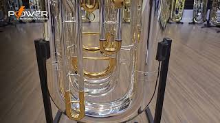 Tuba Weril J981 II 44 Prata com Ouro Sib Usada [upl. by Emlyn419]