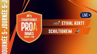 PRO A DAMES  J5  ETIVAL ASRTT vs SCHILTIGHEIM [upl. by Meyer221]