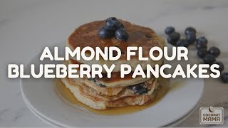 Almond Flour Blueberry Pancakes [upl. by Yatnahc]