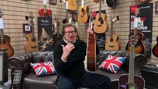 Yamaha FG830 Vs Yamaha FS830 With James From Rimmers Music [upl. by Bleier]