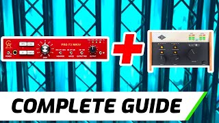 2 Ways To Connect Microphone Preamp to Audio Interface [upl. by Ahsinoj]