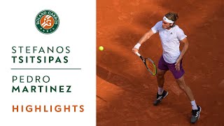 Stéfanos Tsitsipás vs Pedro Martínez  Round 2 Highlights I RolandGarros 2021 [upl. by Gosnell]