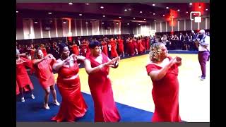 Delta Sigma Theta Entrance Stroll 2022 Buffalo Alumnae Chapter Crimson amp Cream Gala [upl. by Haneeja]