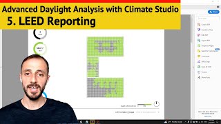 5 How to Generate LEED Reports in Climate Studio LEEDReporting climatestudio grasshopper3d [upl. by Lleznov]