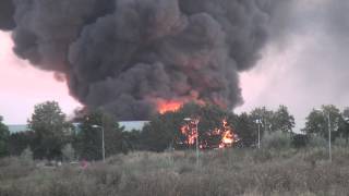 Brand Promens Zevenaar vanuit Groot Holthuizen [upl. by Waechter673]