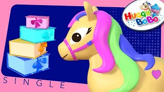 Horsey Horsey  Nursery Rhymes  By HuggyBoBo [upl. by Ikcaj]