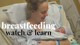 How to get your baby to latch quickly amp easily  How to breastfeed your newborn [upl. by Ekyt704]