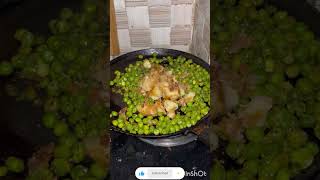 Tasty matar ki chaat chaat shortvideo recipe CookingIndia [upl. by Eelinnej]