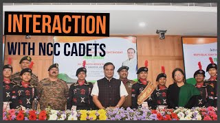 Watch my interaction with NCC cadets who participate in Republic Day Parade 2024 [upl. by Ehcadroj494]