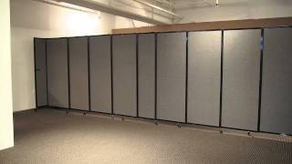 WallMounted StraightWall Partition  Room Divider by Versare [upl. by Porta]