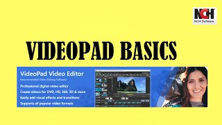 VideoPad Basics Full Beginner Tutorial 2021  VideoPad Tutorials [upl. by Eenimod]