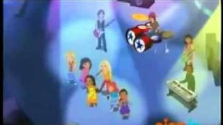 Shakira amp Doras Explorer Girls  Todos Juntos Toon Version [upl. by Epolulot]