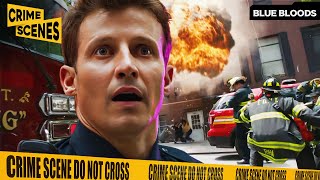 Jamie and Eddie Run Into Burning Building To Save Lives  Blue Bloods Will Estes Vanessa Ray [upl. by Kiele]