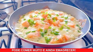 PODE COMER A VONTADE JANTAR QUE EMAGRECE RÁPIDO FÁCIL E DELICIOSO  SEM FARINHA  LOW CARB [upl. by Asital381]