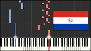 Paraguay National Anthem Piano Tutorial [upl. by Wendall]