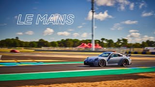 Onboard Le Mans Bugatti Porsche GT3 992 [upl. by Lauretta]