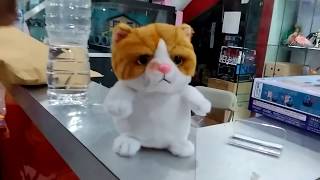 Boneka Kucing Bisa Ngomong  Lucu Abis  Wkwkwk [upl. by Brookes]