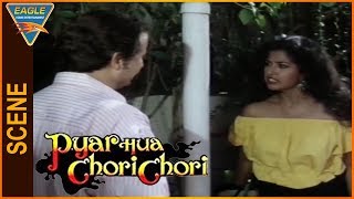 Pyar Hua Chori Chori Hindi Movie  Gouthami Angry On Anupam Kher  Eagle Entertainment Official [upl. by Zsa]