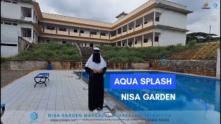 AQUA SPLASH  INFINITY SWIMMING POOL IN NISA GARDEN [upl. by Judye]