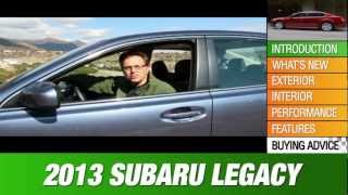 2013 Subaru Legacy Review [upl. by Anneis]