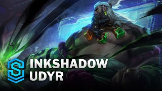 Inkshadow Udyr Skin Spotlight  League of Legends [upl. by Arad]