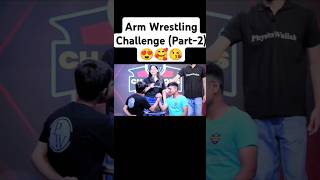 Check pinned comment for Part1 Ritik sir 😍🥰Arm Wrestling Challenge💪 Part2 shorts ytshorts [upl. by Altis391]