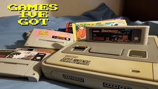 Starwing  Super Nintendo  Games Ive Got [upl. by Nauqet177]