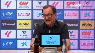 Rueda de prensa SD Eibar vs SD Huesca [upl. by Hurty]