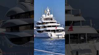 €230000000 Mega Yacht LADY LARA in Monaco [upl. by Dnomayd]