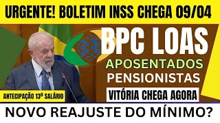 🔴 APOSENTADOS INSS BPCLOAS Alegria Dupla Novo Reajuste e 13º Salário Saiba Mais [upl. by Ennovad989]