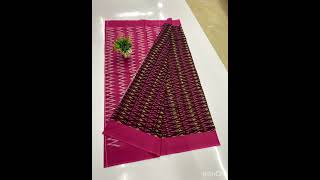 SINGLE IKKAT MERCERISED COTTON SAREES l PRICE 1750 FREE SHIPPING l PADMAVATHI SAREES 9994354715 [upl. by Darbee]