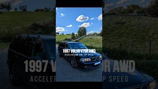 1997 VOLVO V70R AWD MANUAL 0100 and top speed shorts automobile volvo b5234t pov [upl. by Gayler]