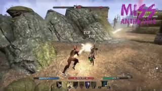 ESO PVP  OVERPOWERED MAGICKA TEMPLAR BY PLAYBOERD  INSANE OUTNUMBERED FIGHTS [upl. by Rexana]