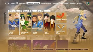 AVATAR La Leyenda de Aang x Fortnite FILTRADO [upl. by Aliahkim50]