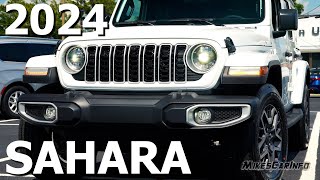 👉2024 Jeep Wrangler Sahara 4 Door  Ultimate InDepth Look [upl. by Auj]