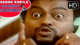 Prajwal Devaraj kidnaped Sadhu Kokila son  Latest Kannada Movie Comedy Scenes [upl. by Aldarcy]